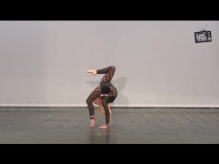 alissa contortion training choreography by jasmine straga (j s creations)