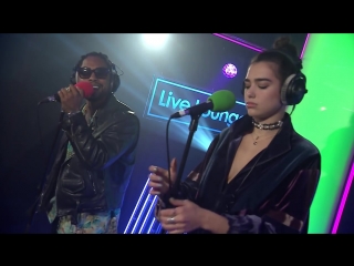dua lipa performs lost in your light ft miguel in the live small tits